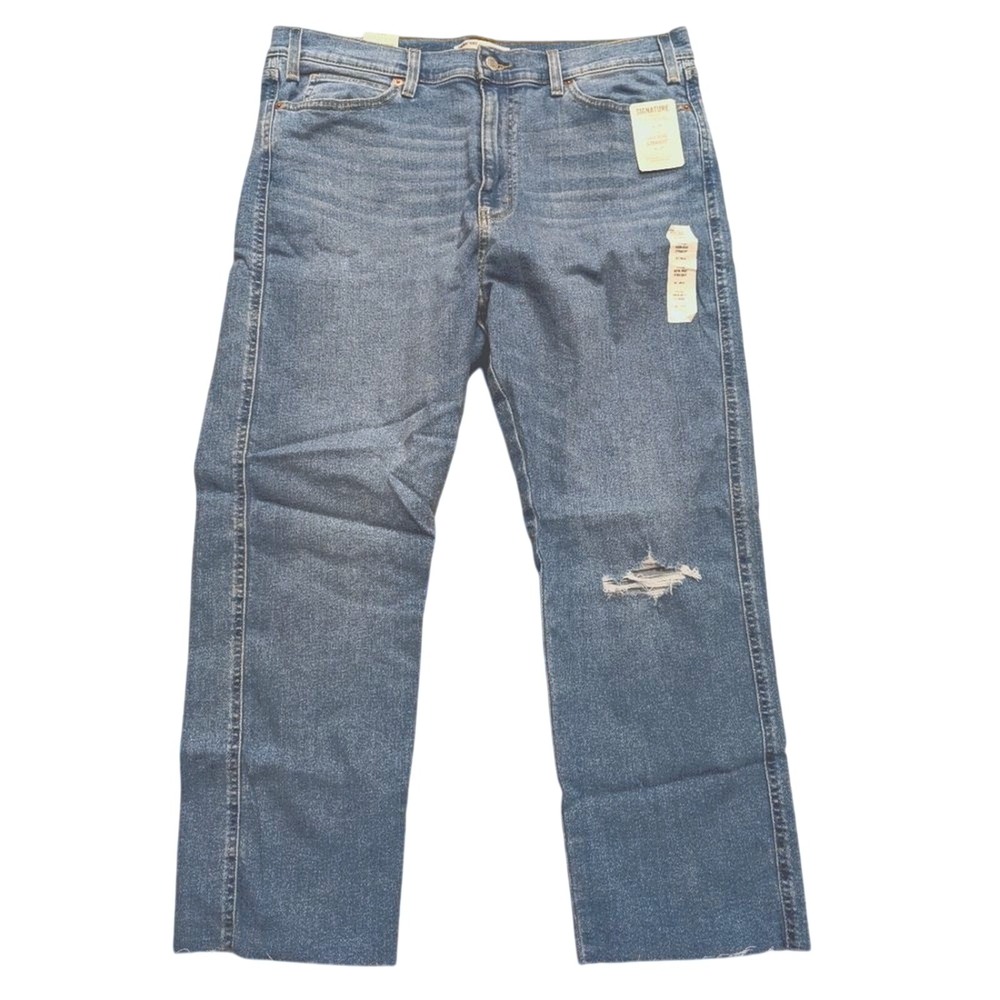 NEW Levi's Jeans Plus 18 2X Straight High Rise Denim Pants Gold Heritage NWT